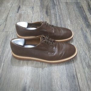 Zara Man casual oxford shoes size 8 men brown